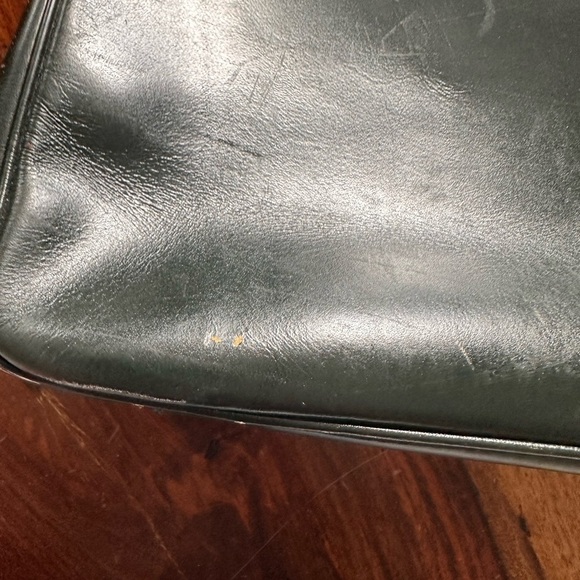 Granello by PRADA Leather Shoulder Bag Made in Italy green - Picture 12 of 13